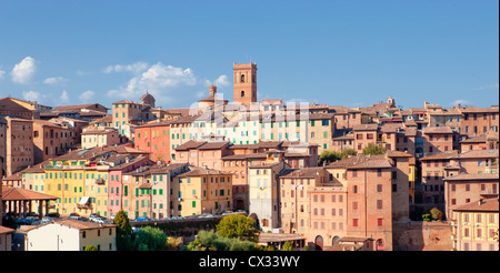 Italien, Toskana, Siena - die Altstadt Stockfoto