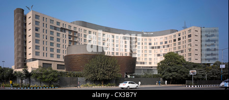 Das Hotel Westin Gurgaon, Indien. Architekt: Studio U + A, 2010. Stockfoto