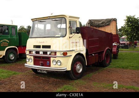 Eine erhaltene ERF ballast Traktor auf dem Display eine Fahrzeug-Rallye West Sussex UK Stockfoto