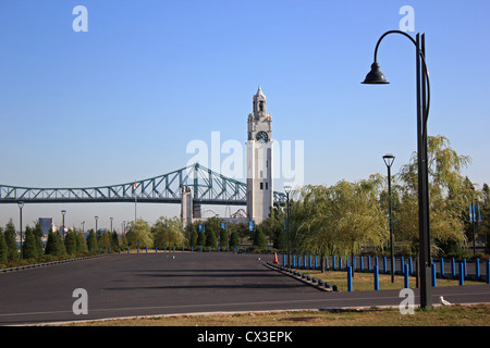 Kanada, Quebec, Montreal, Tour de l ' Horloge, Clock Tower Stockfoto