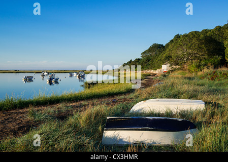 Malerische Stetsons Cove, Chatham, Massachusetts, USA Stockfoto