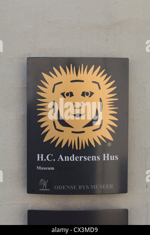 Haus von Hans Christian Anderson Stockfoto