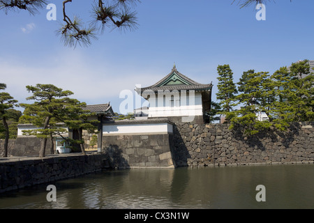 OTE-Mo Tor der Burg Edo (heute Kaiserpalast), Tokio, Japan Stockfoto