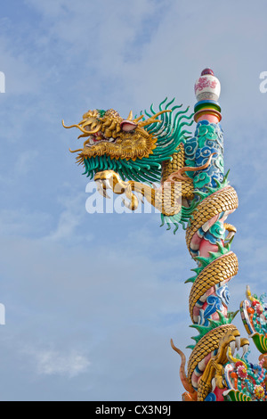 Drachen, Tiere in der Mythologie Überzeugungen des chinesischen Volkes. Stockfoto