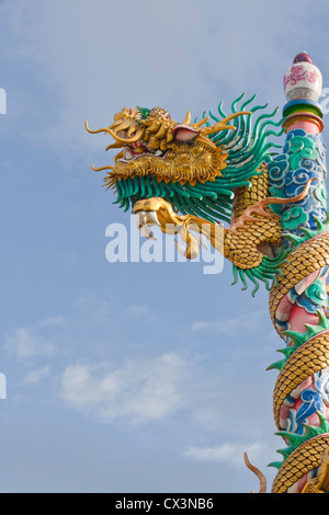 Drachen, Tiere in der Mythologie Überzeugungen des chinesischen Volkes. Stockfoto