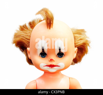 Baby-Doll - Clown Stockfoto