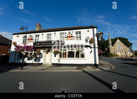 Die Gascoigne Arms Pub im Dorf Barwick in Elmet. Stockfoto