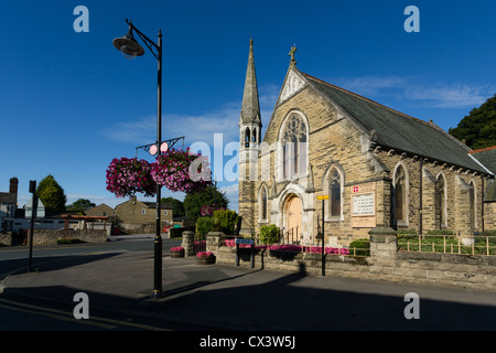 Das Dorf Barwick in Elmet, West Yorkshire. Stockfoto