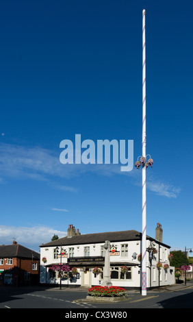 Das Dorf Barwick in Elmet, West Yorkshire. Stockfoto