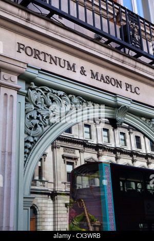 Fortnum and Mason Kaufhaus am Piccadilly, London Stockfoto