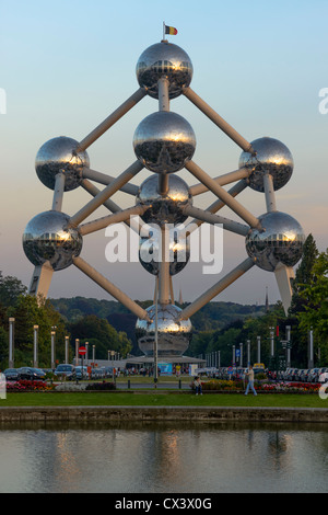 Das Atomium, entworfen von André Waterkeyn, Brüssel, Belgien, Europa Stockfoto