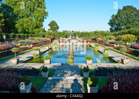 Der versunkene Garten, Kensington-Palast Stockfoto