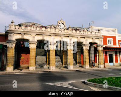 Bahnhof in San Sebastian, Spanien Stockfoto