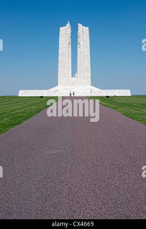 Die kanadischen nationalen WW1-Denkmal in Vimy ridge Stockfoto