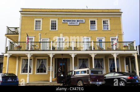 Hotel Mendocino, Mendocino, Kalifornien, USA Stockfoto