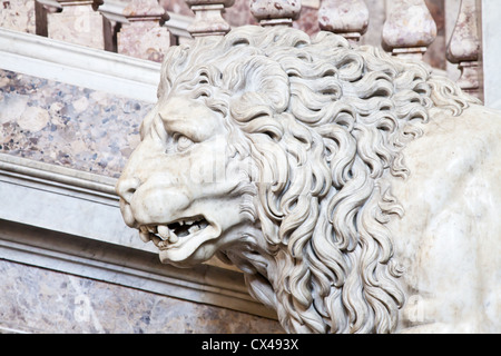 Reggia di Caserta (Caserta Royal folgten), Italien. Luxus-Interieur, mehr als 300 Jahre alt Stockfoto