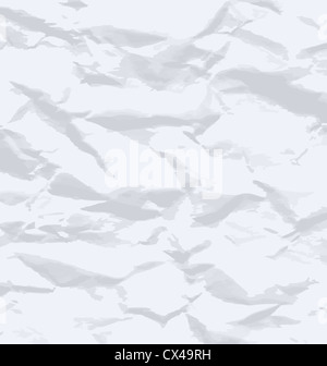 Abbildung Grunge zerknittertes Papier Textur Stockfoto