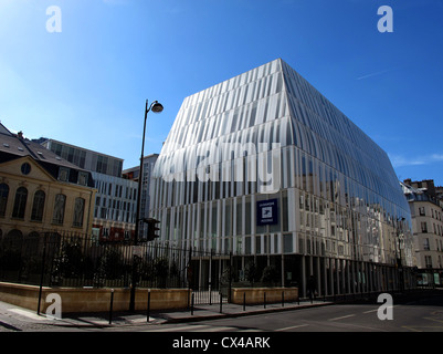 Unternehmenszentrale, La Banque Postale, rue de Sèvres, Paris, Frankreich Stockfoto