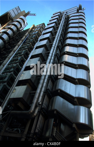 Porträtaufnahme von der Lloyds Gebäude London england Stockfoto