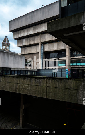 Zentralbibliothek, Birmingham, West Midlands, UK von John Madin entworfen und öffnete im Jahr 1974. Es wird voraussichtlich im Jahr 2014 zu schließen Stockfoto
