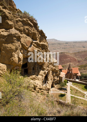 Lawra Kloster, Davit Gareja komplexe Stockfoto