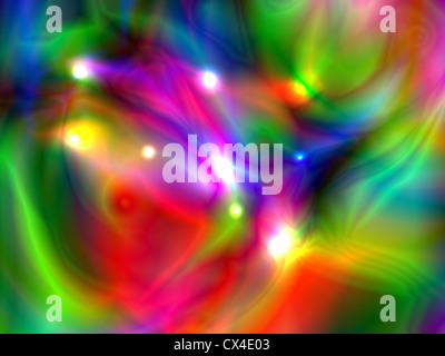 leuchtenden Hintergrund, stilisierte Wasserwellen Stockfoto