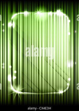 Ökologie-Stil-Banner, abstrakten Rahmen Stockfoto