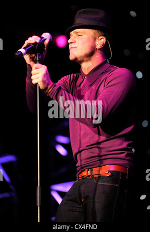 Olly Mures live auf BRNB Leben nec birmingham Stockfoto