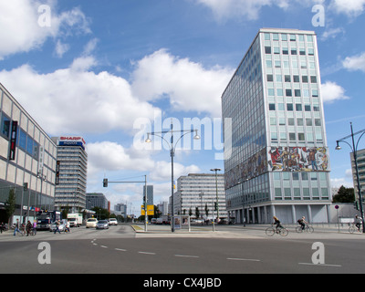Mehrfamilienhäuser - Alexanderplatz Berlin Stockfoto