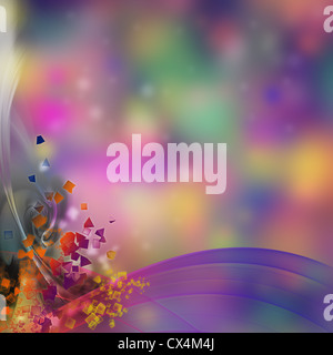 Party und Feier abstrakt für Ihr design Stockfoto