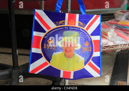Diamond Jubilee Souvenir, Llandudno, Nord Wales, Wales, Conwy Grafschaft, Vereinigtes Königreich Stockfoto