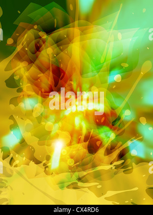 abstrakte schöne Blitz Stockfoto