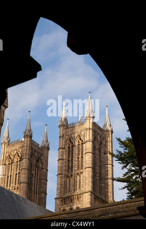 Kathedrale von Lincoln Lincolnshire UK Stockfoto