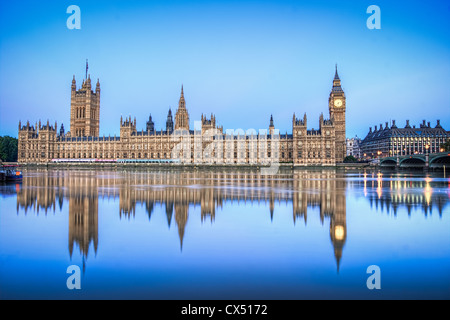 Die Häuser des Parlaments HDR Stockfoto