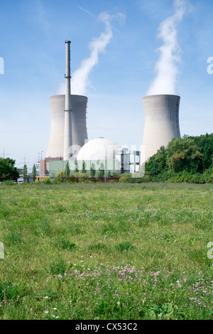 Kernkraftwerk Grafenrheinfeld in Deutschland Stockfoto