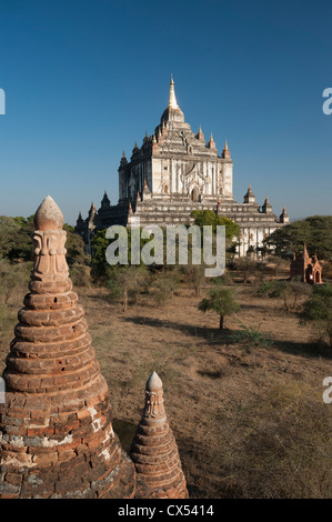 Dass Bin Nyo Tempel (Thatbyinnyu), Bagan, Myanmar (Burma) Stockfoto