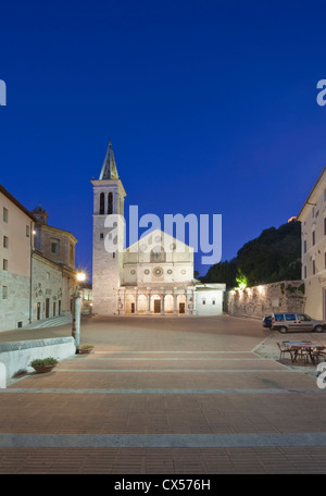 Europa, Italien, Umbrien, Spoleto, Duomo Santa Maria Assunta Stockfoto