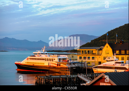 Norwegen, Troms. Harstad Stockfoto