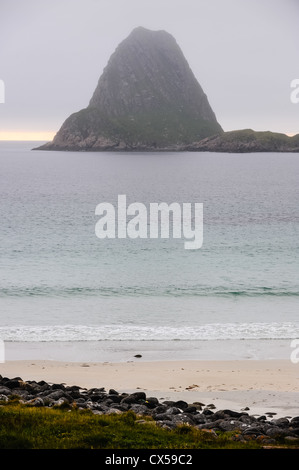 Norwegen, Vesteraalen. Nyke/Tussen Naturschutzgebiet zwischen Nykvåg und Hovden. Stockfoto