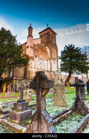 Brathay Kirche, Seenplatte, Cumbria, England, uk, Europa Stockfoto