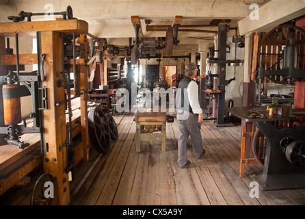 Slater Mill Pawtucket Rhode Island Stockfoto