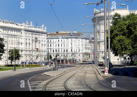 Zentrale Wien Österreich Europa Stockfoto