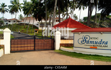 KTDC Hotels & Resorts Samudra Beach in Kovalam Kerala Indien Stockfoto