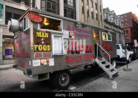 Haven Brüder Diner in Providence, Rhode Island Stockfoto