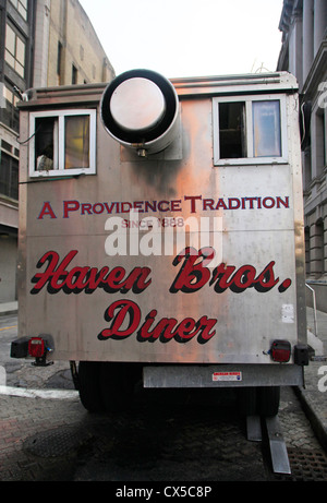 Haven Brüder Diner in Providence, Rhode Island Stockfoto