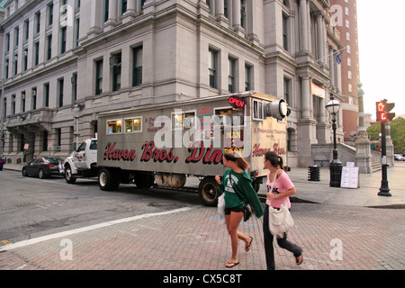 Haven Brüder Diner in Providence, Rhode Island Stockfoto