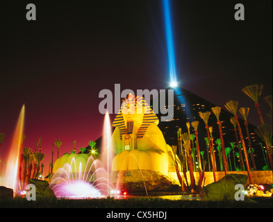Das Luxor Hotel and Casino, Las Vegas, Nevada, USA Stockfoto