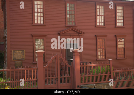 Gouverneur Stephen Hopkins Haus in Providence, Rhode Island Stockfoto