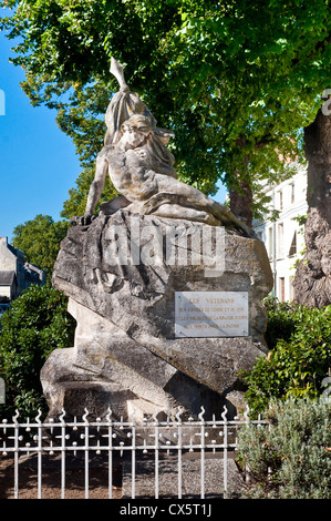 Krieg-Denkmal - Chatellerault, Vienne, Frankreich. Stockfoto