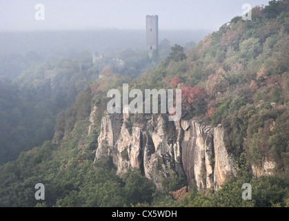 Soriano al Cimino, Mittelitalien: Colle Casale Ruinen Stockfoto